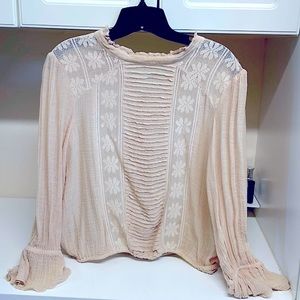 Free People  Bohemian Blouse size M
